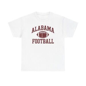 Grey Alabama Football White T-Shirt